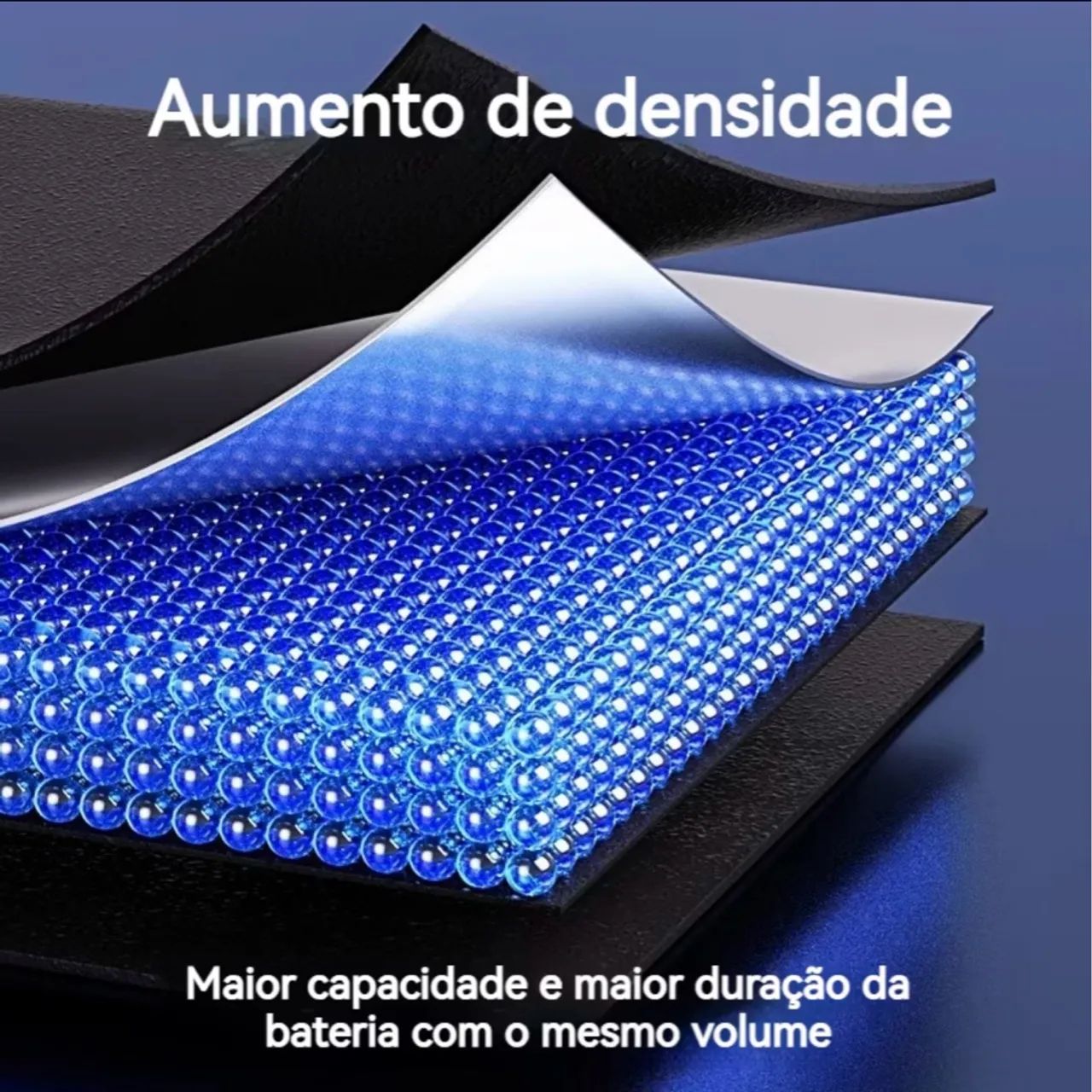 (Nova Lacrada) Bateria NOHON Para iPhone XS MAX De Alta Capacidade 3650mAh - Foto 3