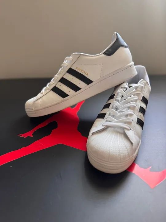 Tênis Adidas Superstar Branco - Foto 5