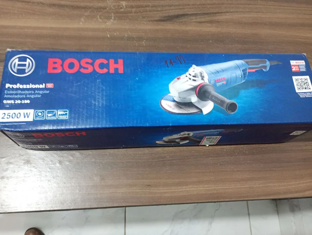Esmeril Angular Bosch GWS 25-180 2500W - Foto 3
