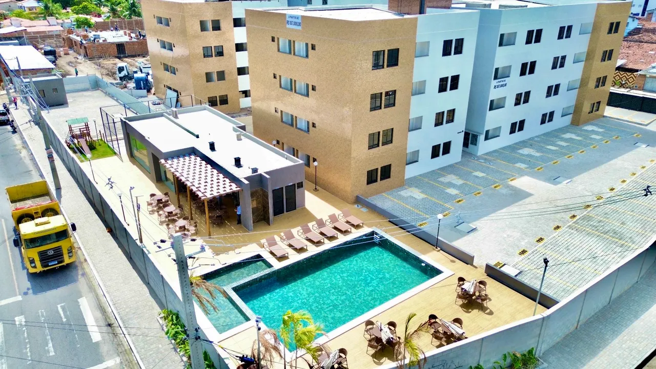 Apartamento com lazer completo. A partir de R$ 165 mil.