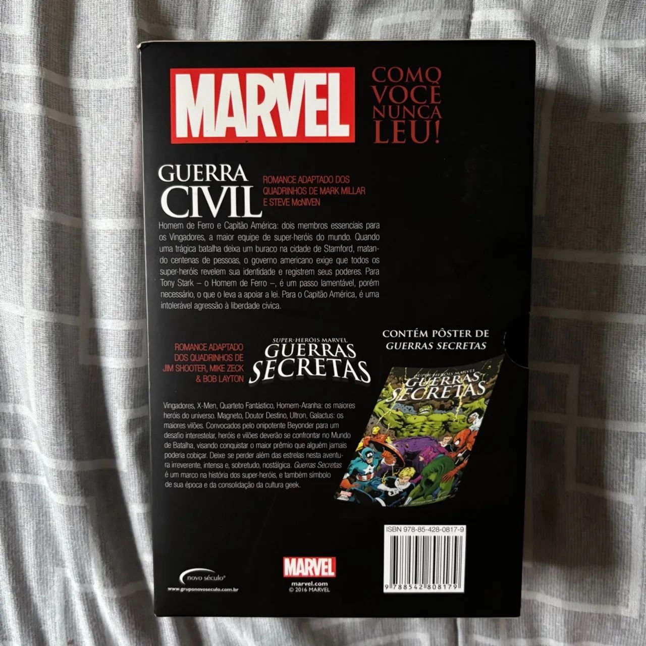 Guerra Civil e Guerras Secretas - Marvel Box - Foto 3