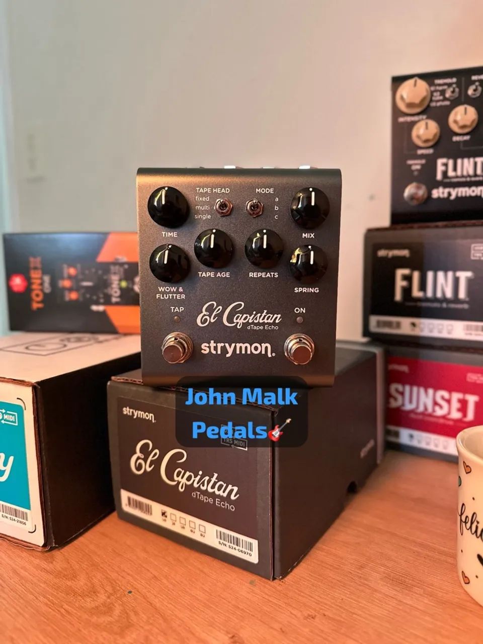 El Capistan Tape Echo Pedal Strymon