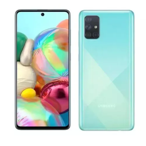 Galaxy A71 traseira Turquesa lindo em.perfeito estado.