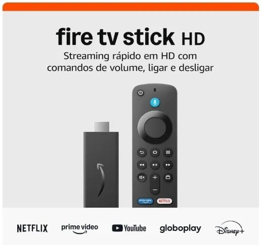 FIRE TV STICK HD - Pronta Entrega, Lacrado e Original - Foto 3