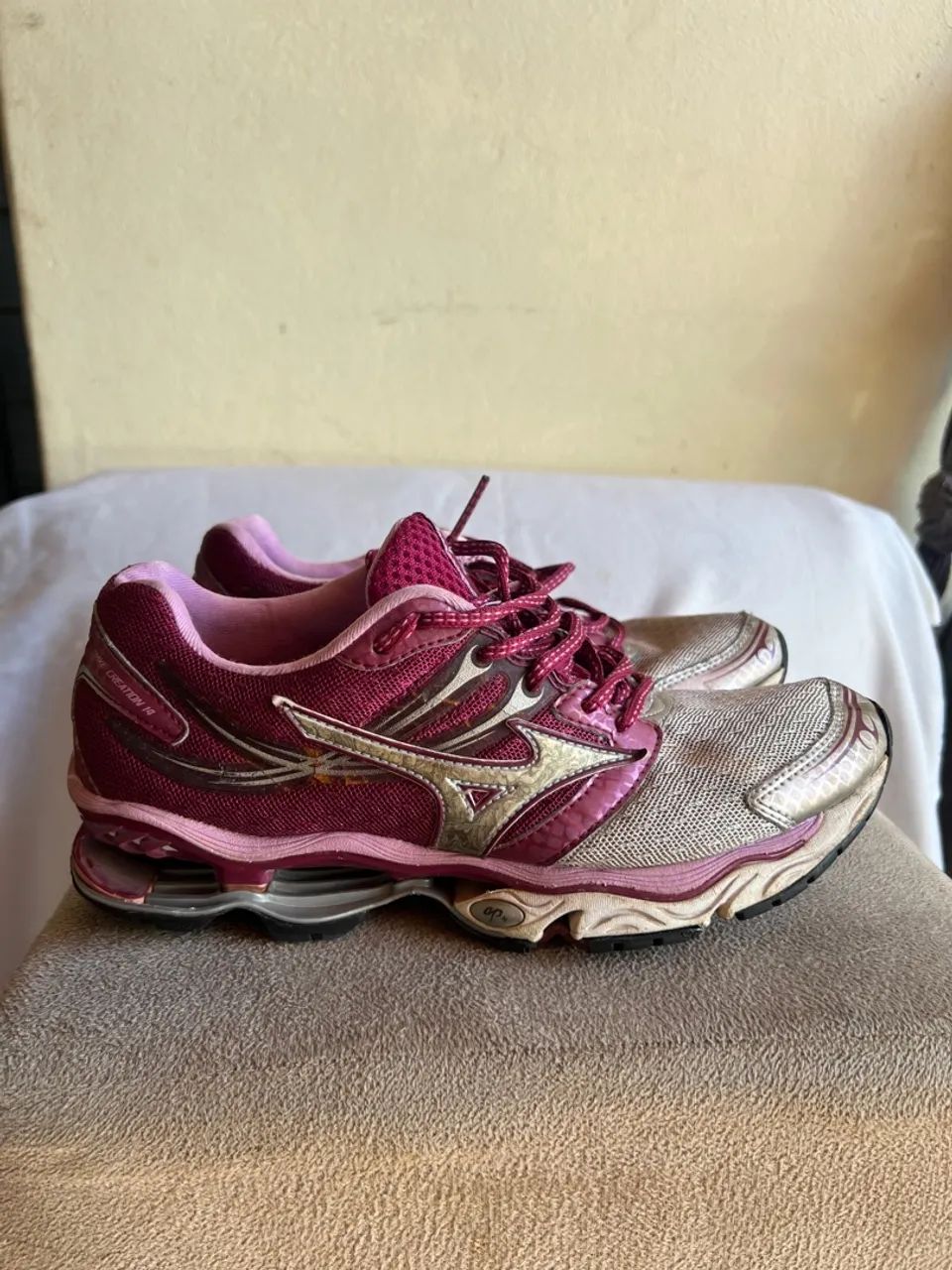 Sneakers Running Tenis Mizuno Wave Creation 14w Feminino Tênis