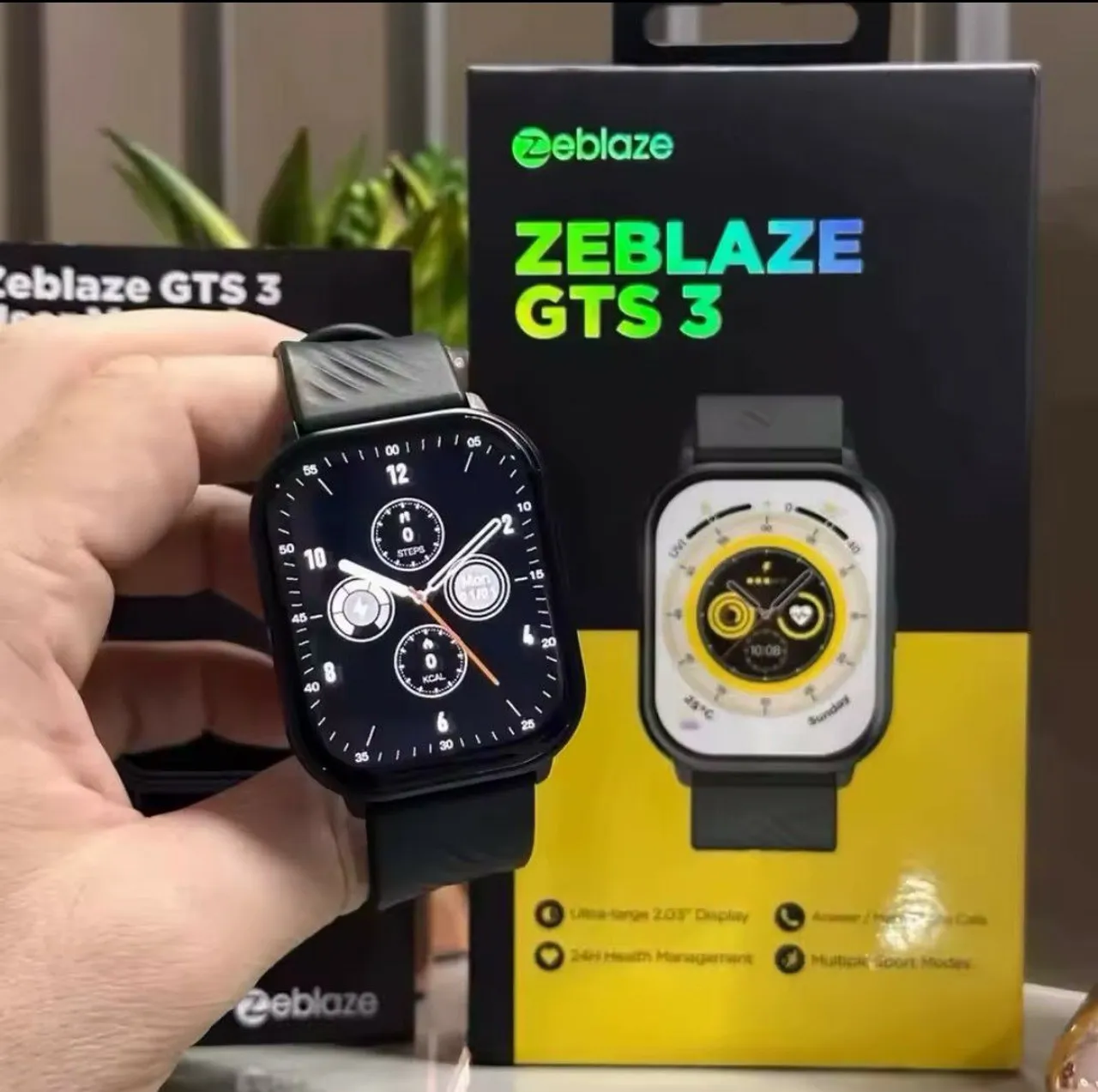 Smartwatch Zeblaze GTS 3 - Novo