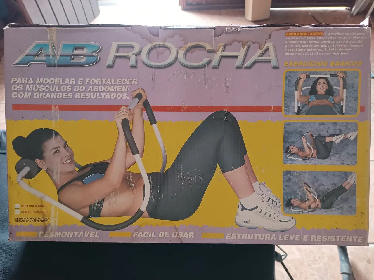 Banco de Abdominal Ab Stretch + aparelho abdominal  - Foto 4