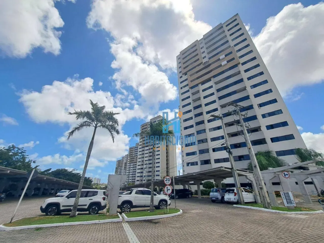Apartamento com 2 dormitórios para alugar, 77 m² por R$ 2.741,94/mês - Neópolis - Natal/RN