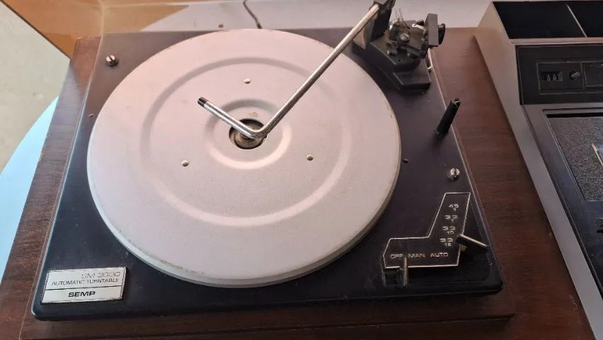 Aparelho de som antigo Toshiba SM-3000 relíquia  - Foto 6