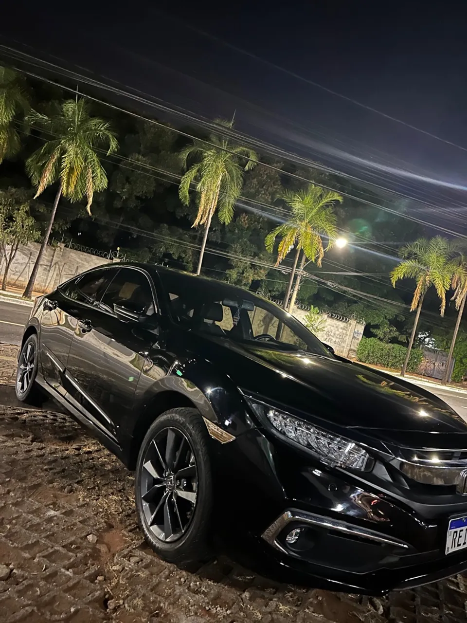 Honda Civic preto EXL 2021 2.0 - Seminovo