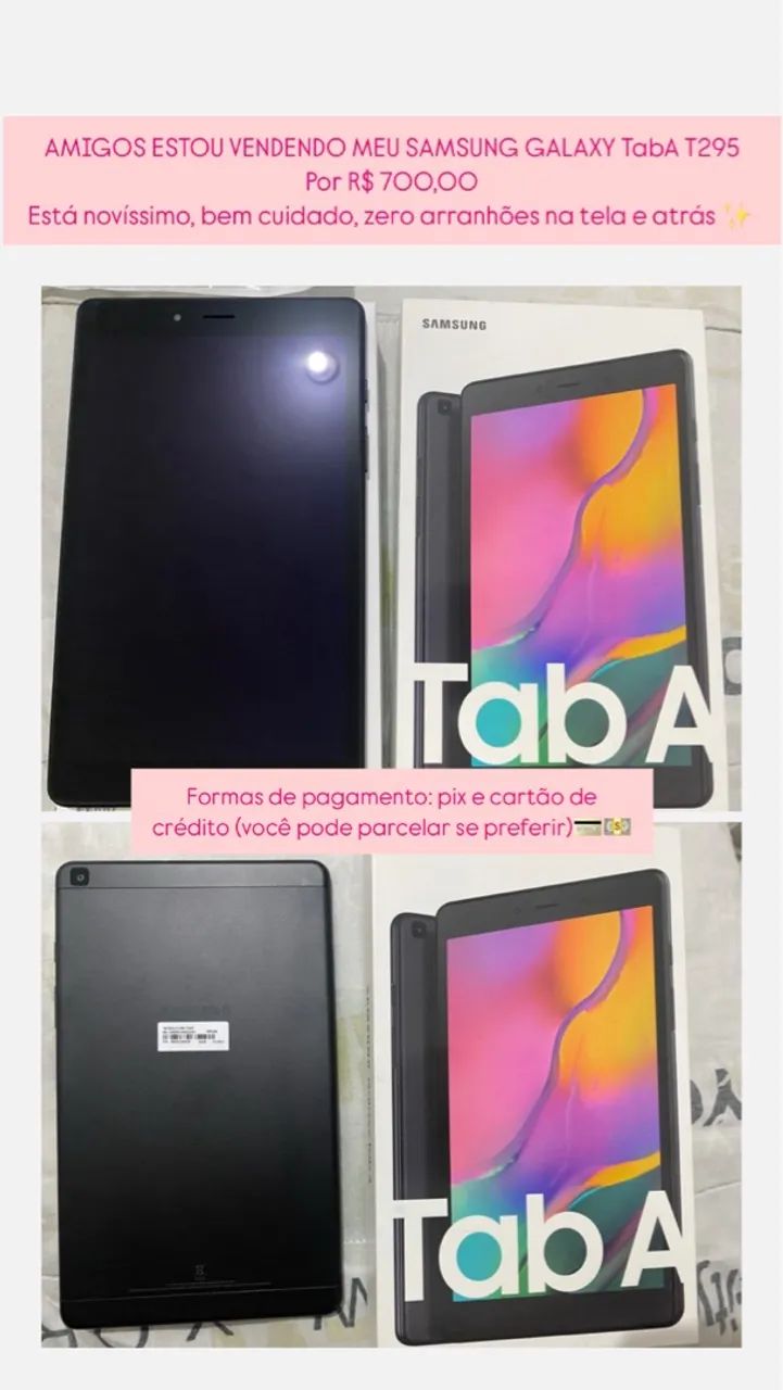 Tablet Samsung Galaxy Tab A T295