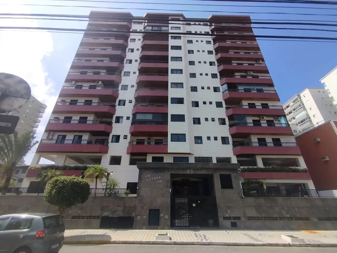 Apartamento para locação no Canto do Forte em Praia Grande-SP: 2 quartos, 1 suíte, 2 salas