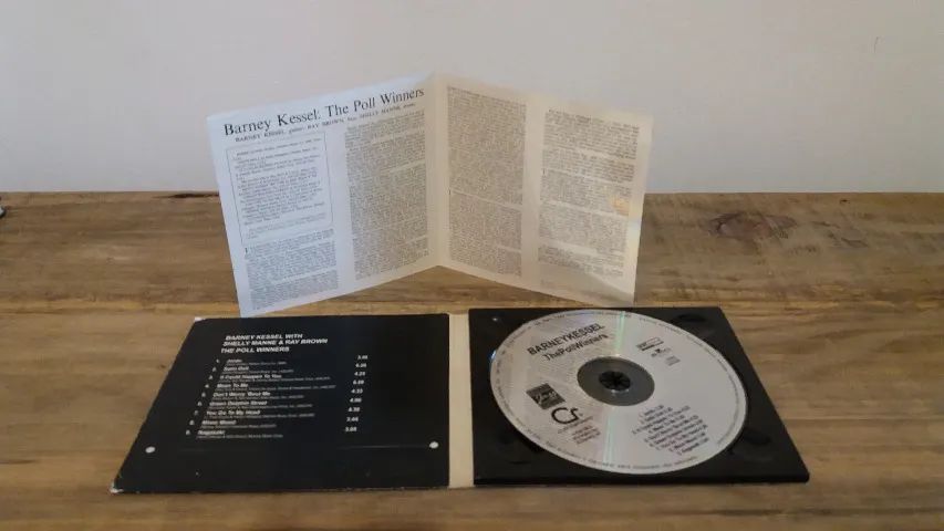 CD - The Poll Winners -Barney Kessel, Shelly Manne E Ray Brown  - Foto 3