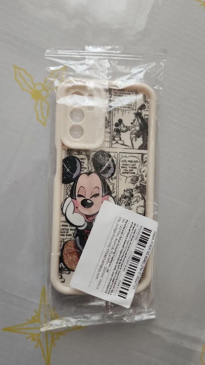 Capinha Case para OPPO A16 (ou A16s ou A54s) do Mickey