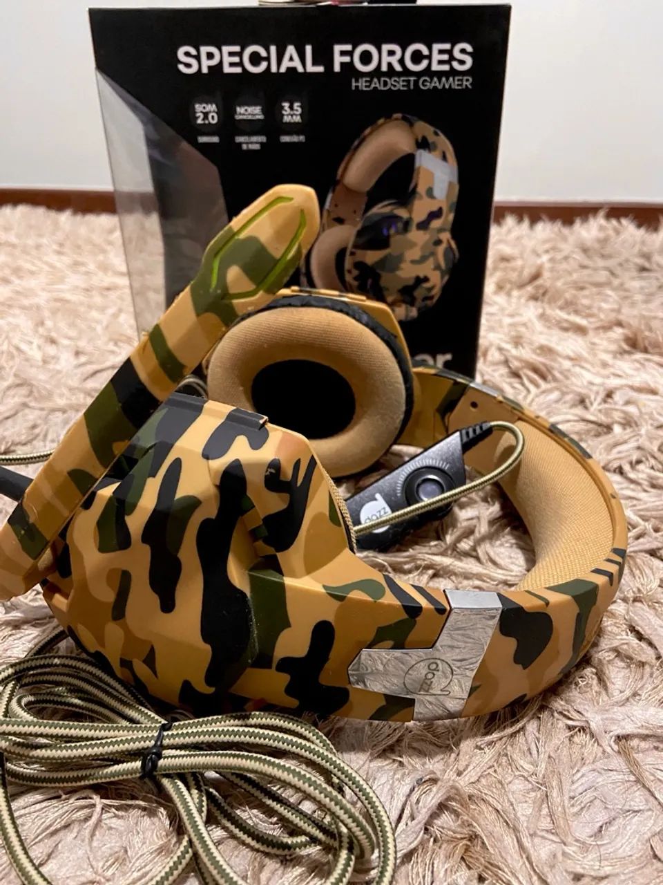 Fone Headset Dazz Special Forces 