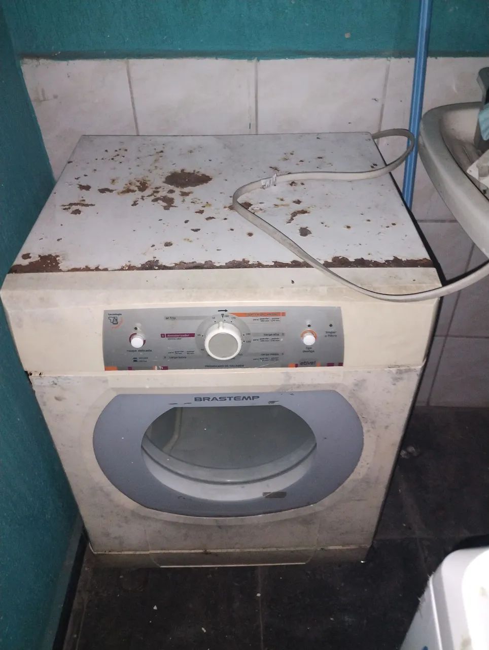 Secadora 10KG Brastemp - Usada Com Defeito - Capa de Brinde