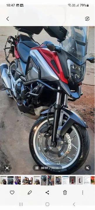 Honda NC 750 excelente condições  - Foto 2