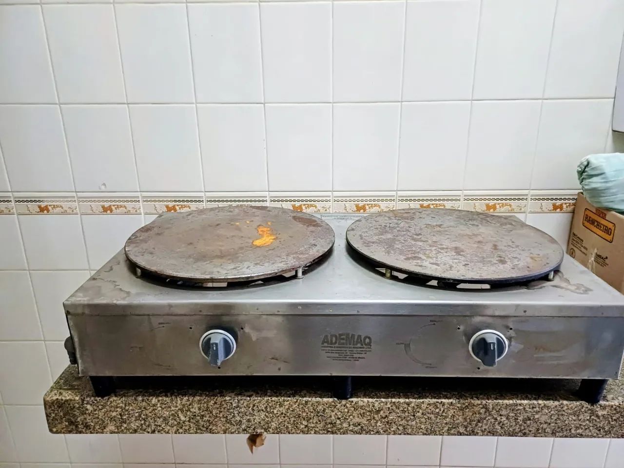 Chapa para Crepe Dupla - ADEmaq