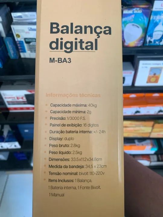 Balança Digital Comercial de 40kg - Foto 5