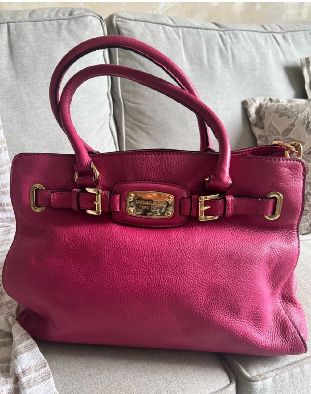 Bolsa Michael Kor Hamilton pink