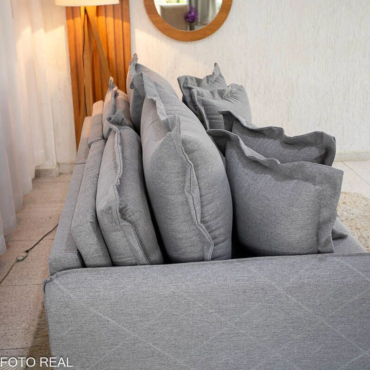 SOFÁ SEM CAIXA MULTIFUNCIONAL FUNÇÃO CAMA SURPREENDA-SE!! UEURU64842031260419123