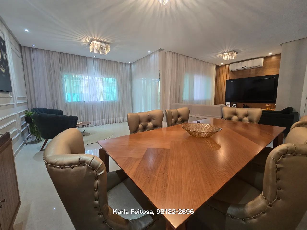 Residencial Ponta Negra 1, mobiliada