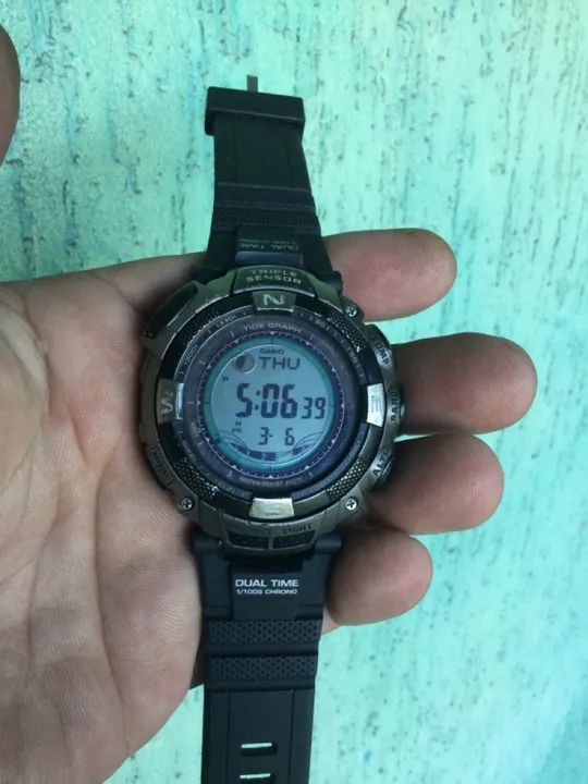Relógio Casio Pro Trek - PRG-130T - Foto 5