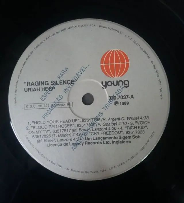 LP Uriah Heep - Raging Silence - Foto 5