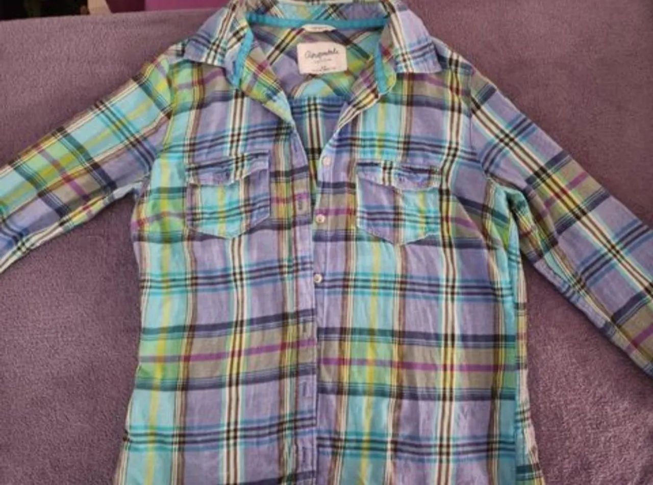 Camisa xadrez Aeropostale