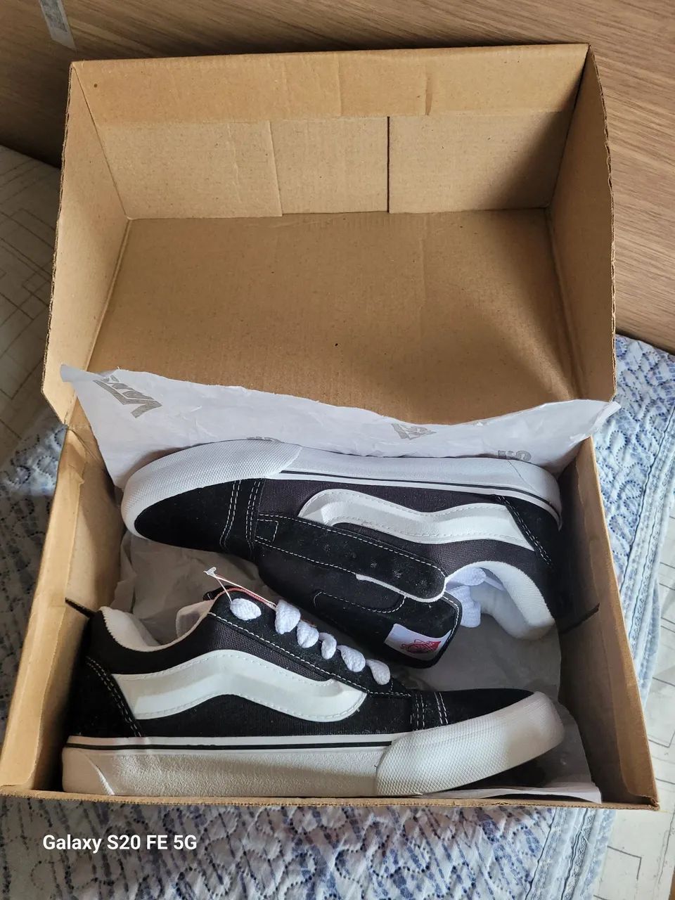 Tênis Vans Preto e Branco - Novo - Foto 5