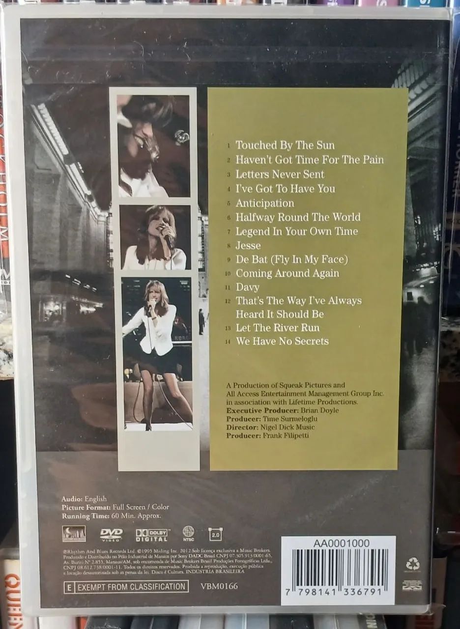 Dvd Carly Simon - Greatest Hits Live - Foto 2