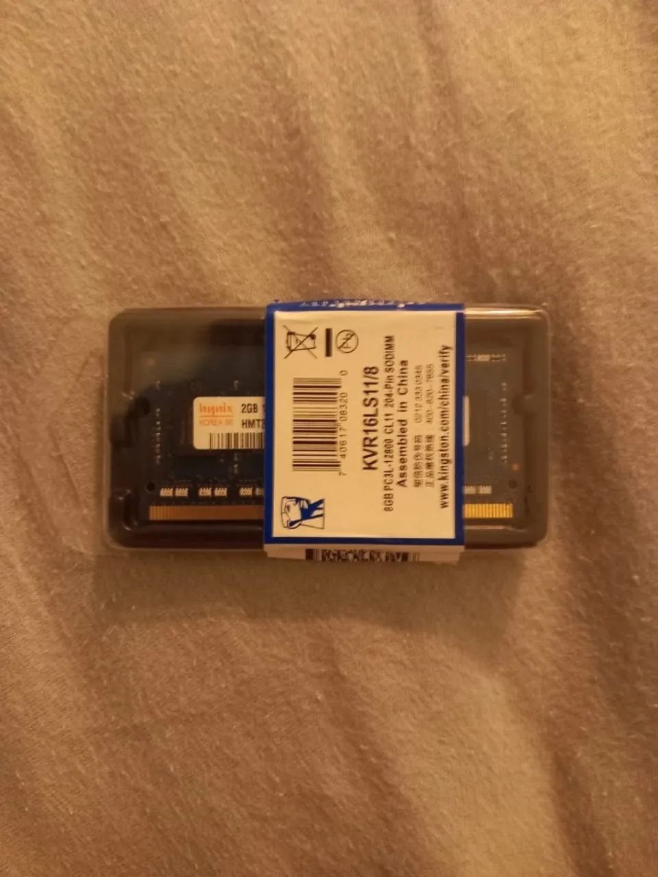 Memória RAM para Notebook | Hynix 2GB DDR3 | 1600MHZ | HMT325S6CFR8C-PB | TESTADO 100% - Foto 3
