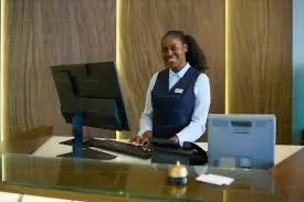Vaga de recepcionista 
