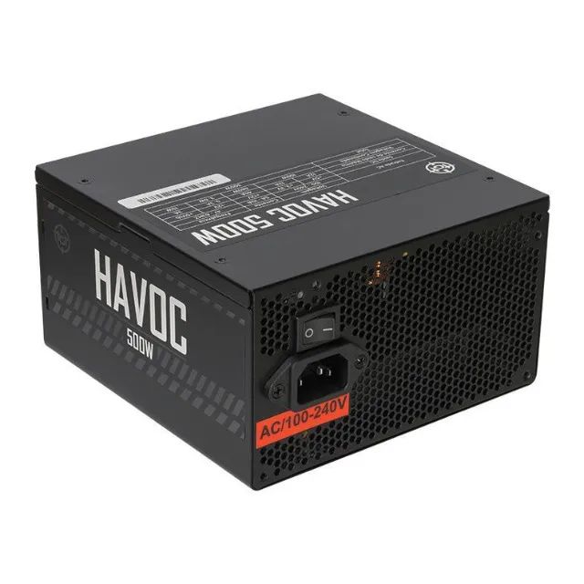 Fonte TGT Havoc, 500W, 80 Plus White, 12x 19,88