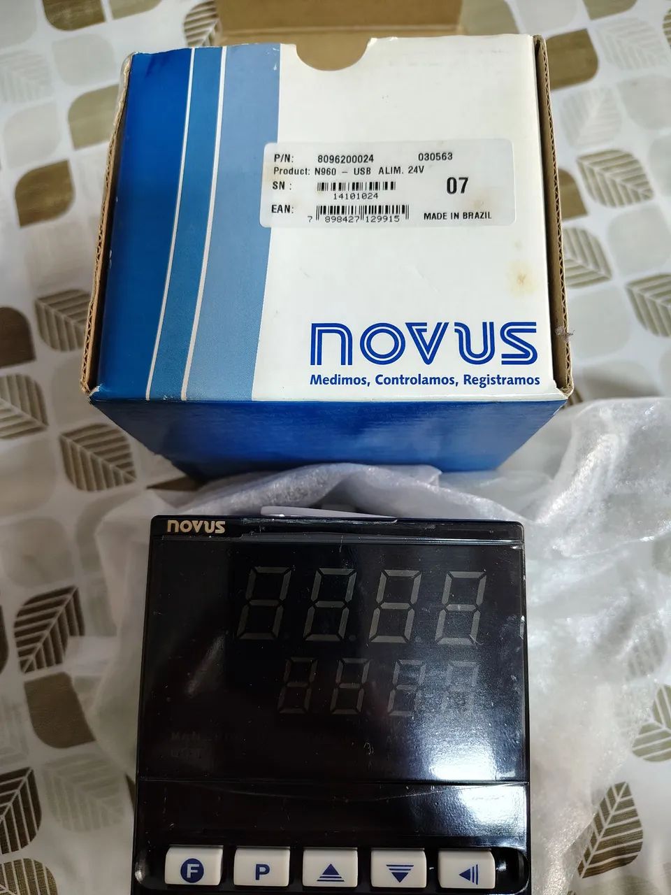 Controlador de Temperatura Novus N960 USB 24V