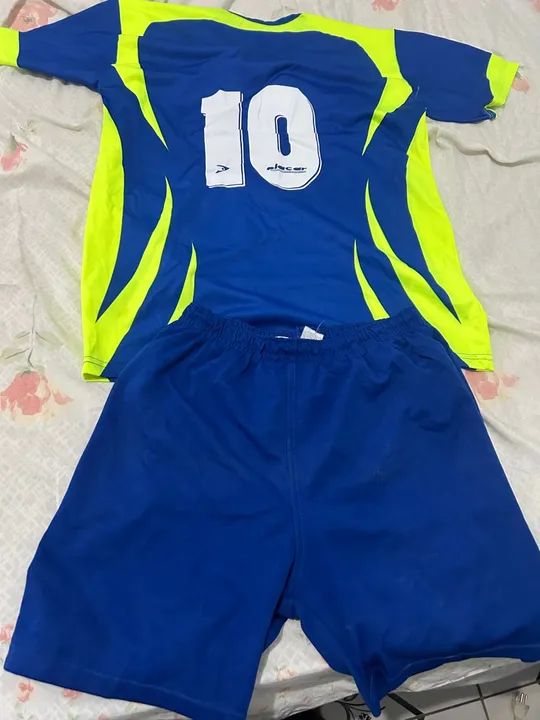 Camiseta e Short de Futebol - Uniforme Completo - Foto 2