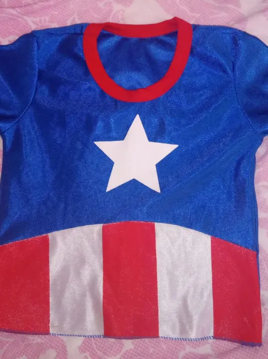 Camiseta Infantil Super Herói - Tamanho 2 anos