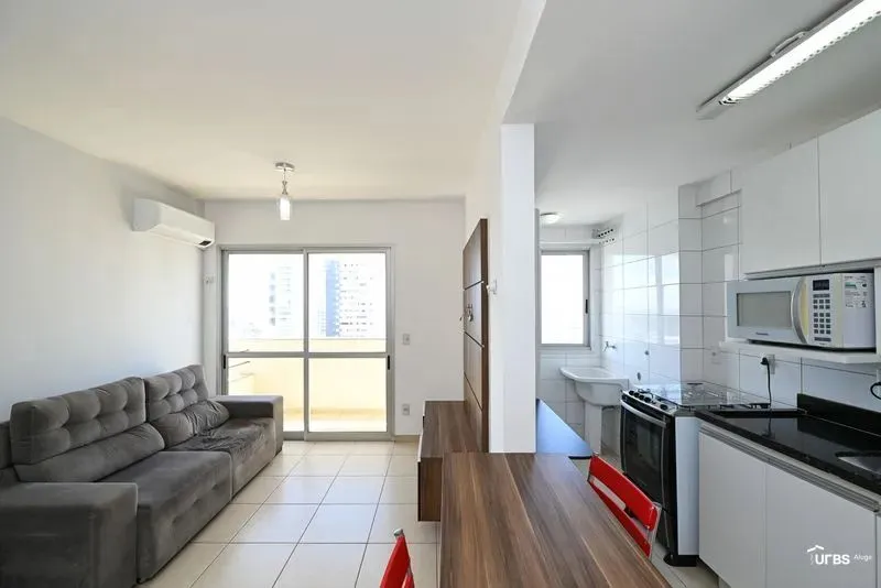 Lindo apartemento de 01 suite, mobiliado. Próximo ao shopping Flamboyant com uma vaga de g