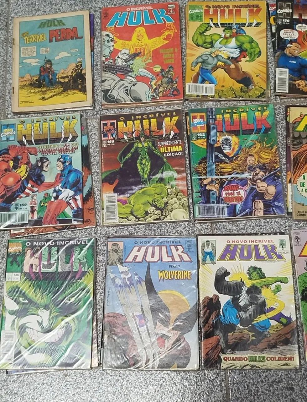 HQ Quadrinhos Hulk 29 Revistas formatinho Ler descrição do anúncio  - Foto 6