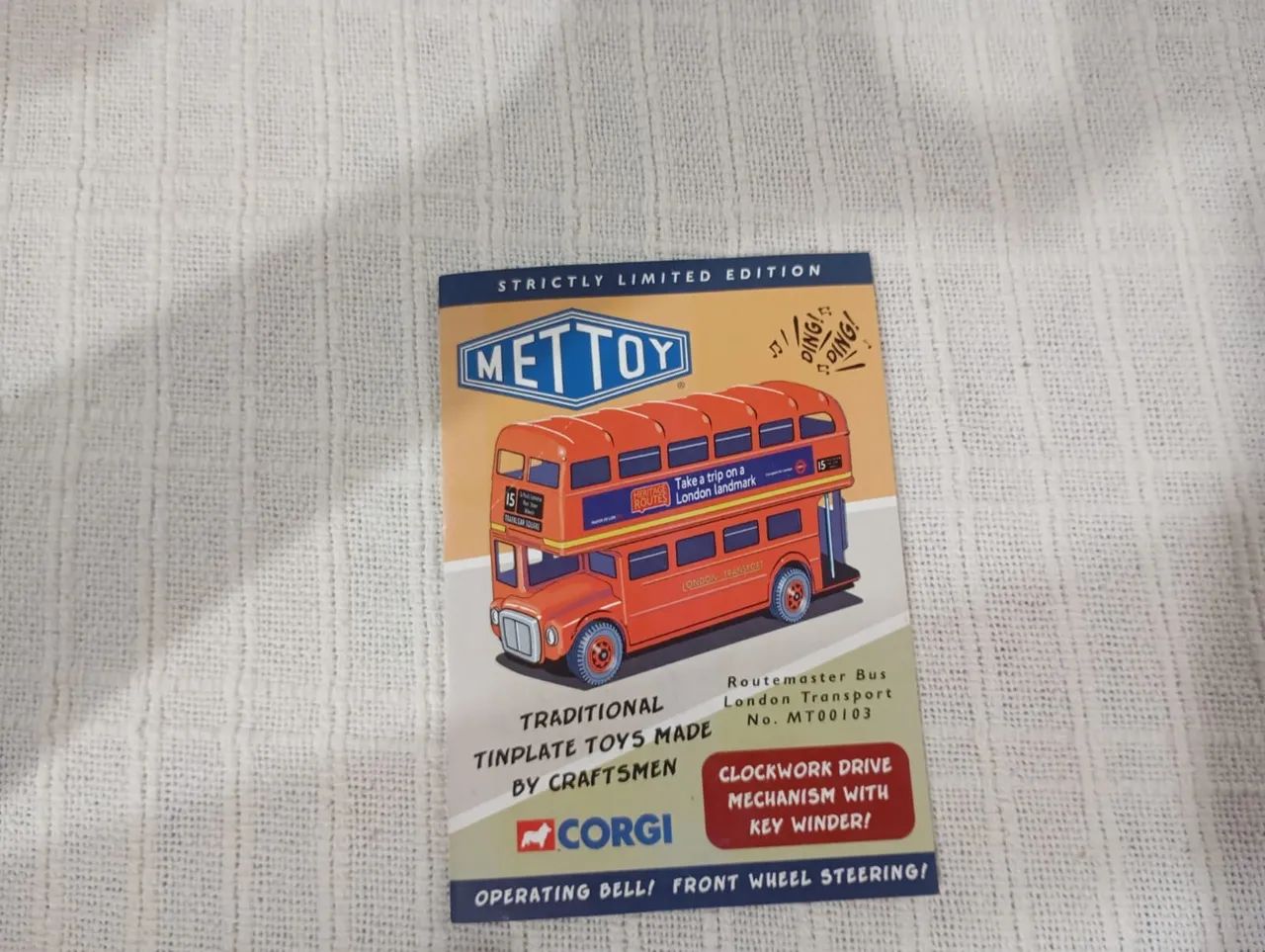 ÔNIBUS LONDRINO CORGI ROUTEMASTER BUS - Foto 5