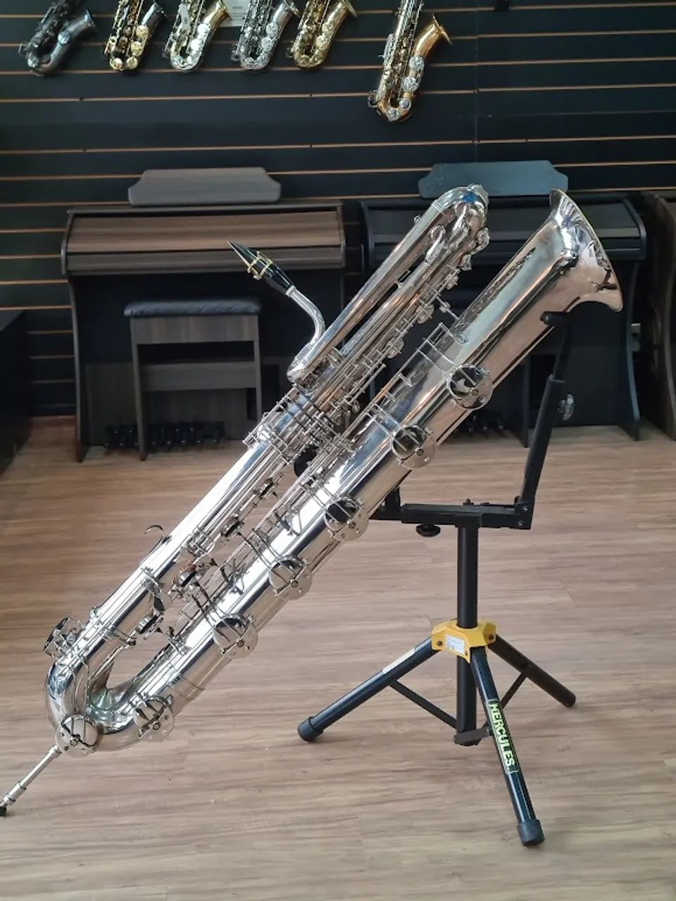 SAX SUPERBAIXO GALASSINE SIb 3 NIQUELADO (NO ESTADO) PARCELAMOS EM ATE 10X S/ JUROS #super