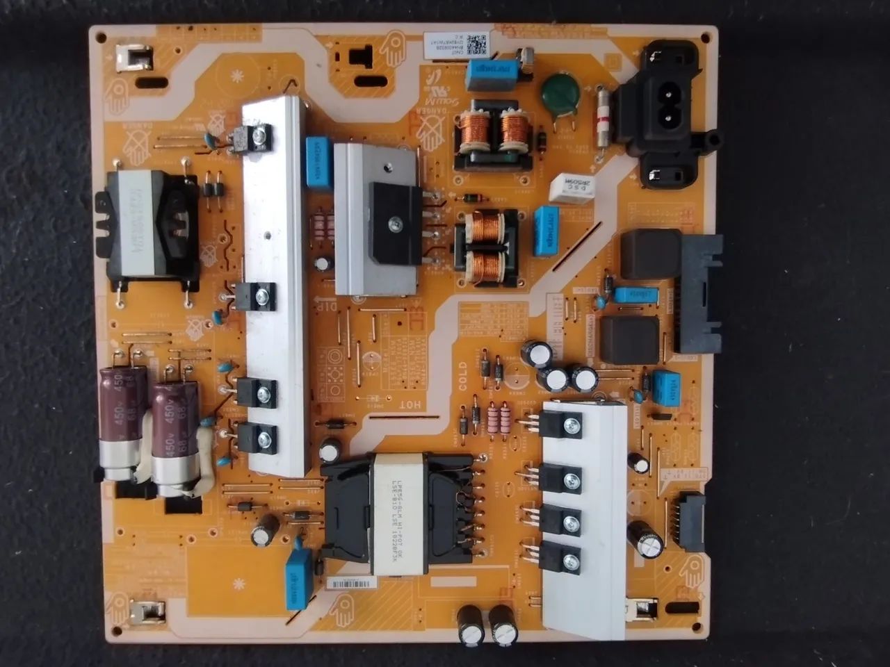Placa fonte TV Samsung UN55NU7100G