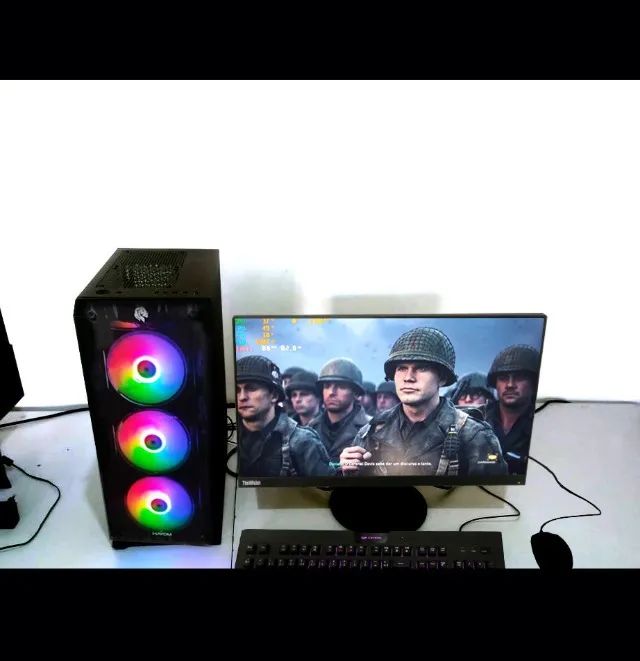 PC Gamer Ryzen 5 3600 RX550 + GTA V Instalado