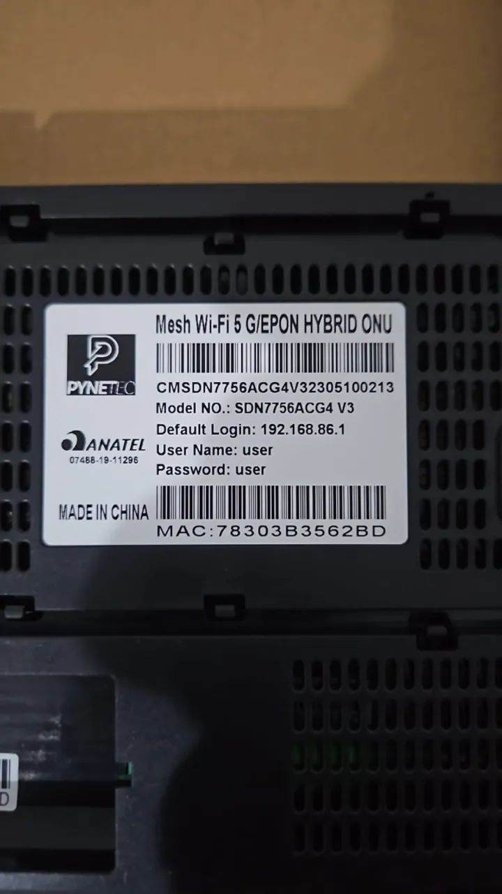 Onts Pynetec Híbrida Ac1200 Sdn7756acg4 - Foto 4