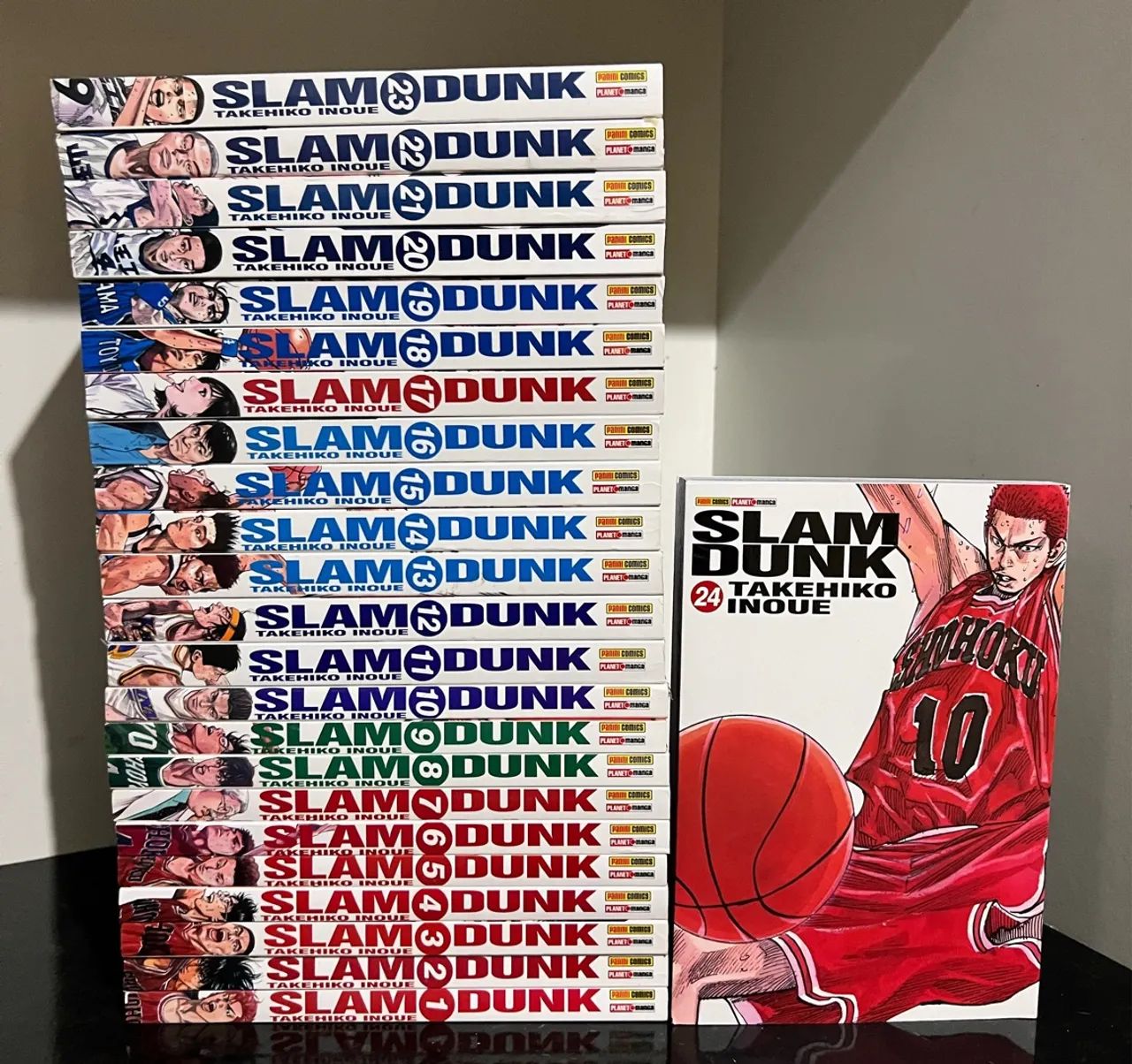 Slam Dunk mangá completo 1 ao 24, Takehiko Inoue, editora panini