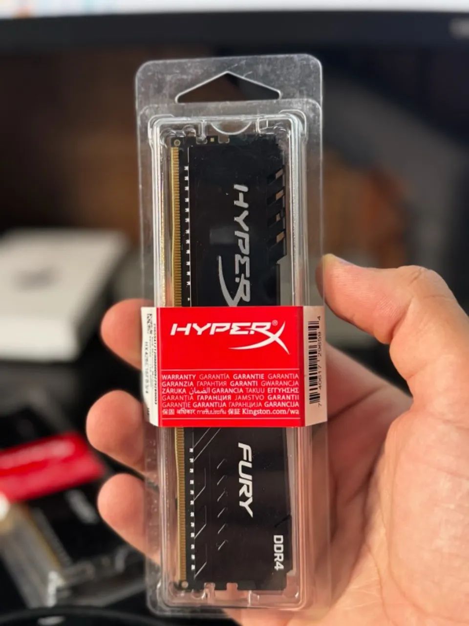 Memória HyperX Fury 4GB 2666MHz DDR4 - Foto 2