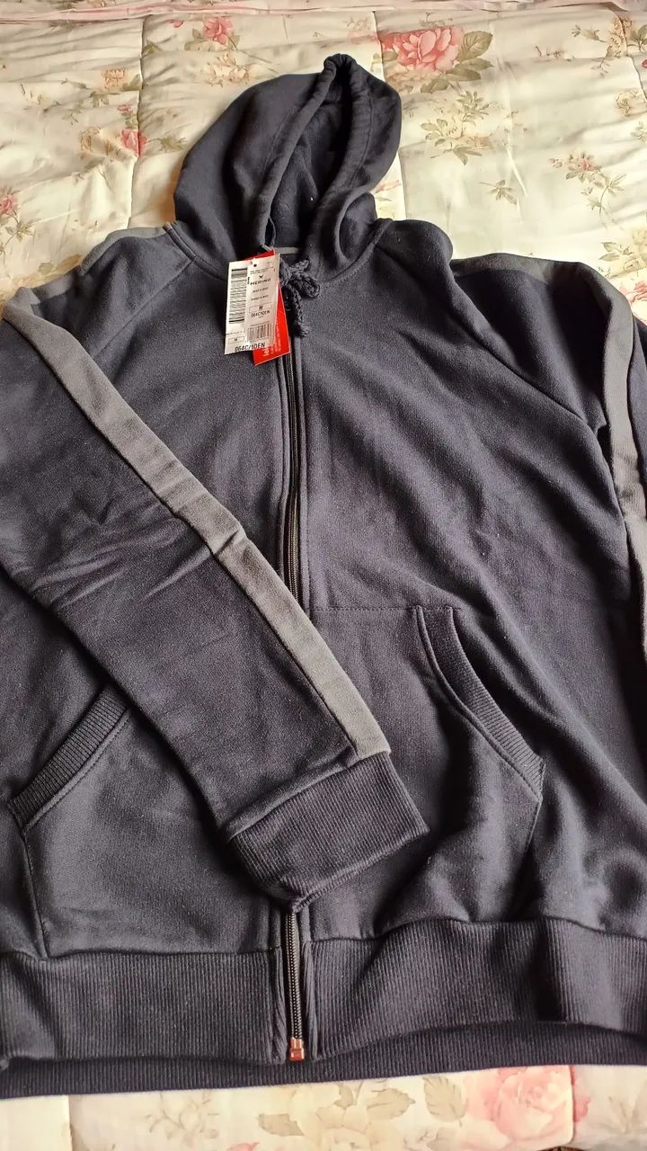 Casaco de Moletom Hering com Capuz- Novo - Foto 2