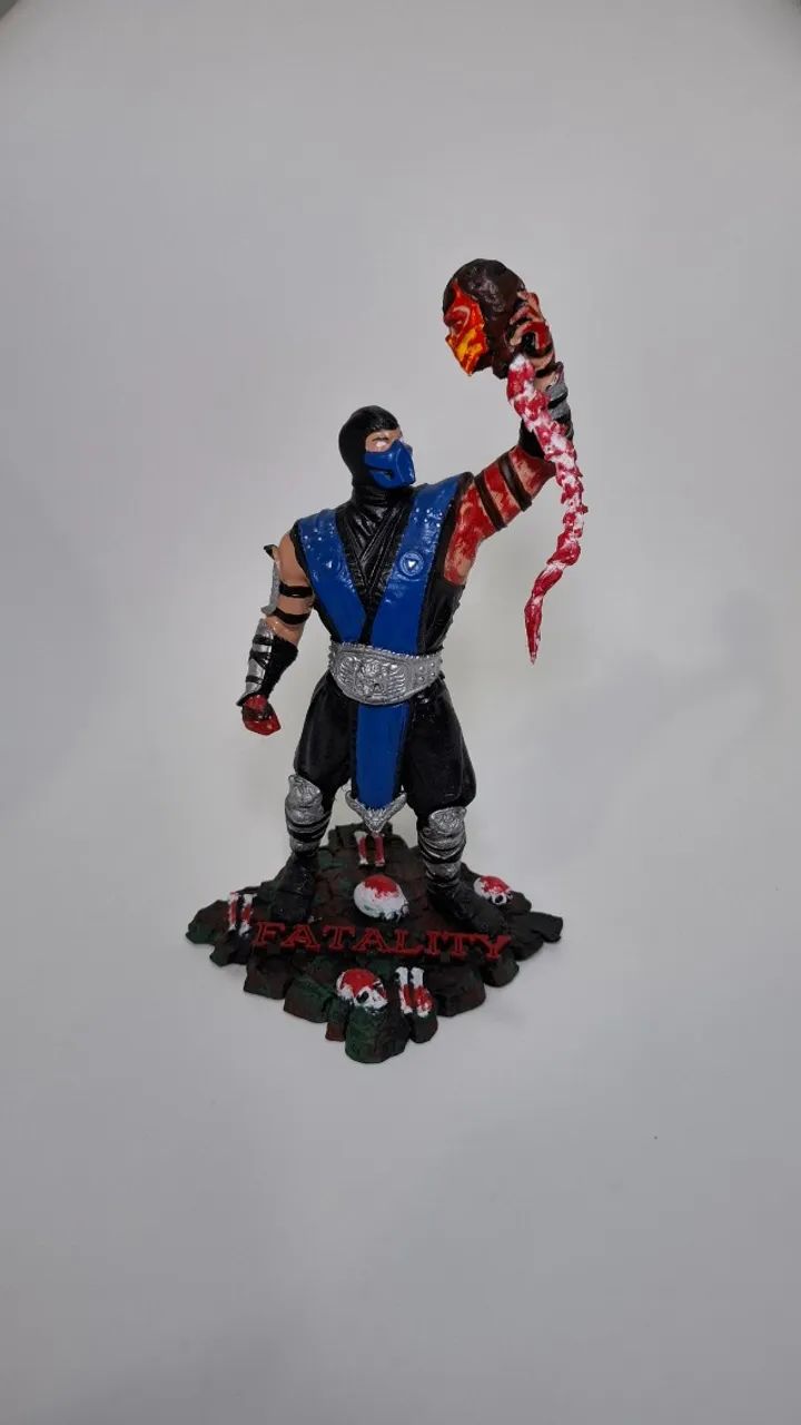 Action Figure Sub Zero Mortal Kombat