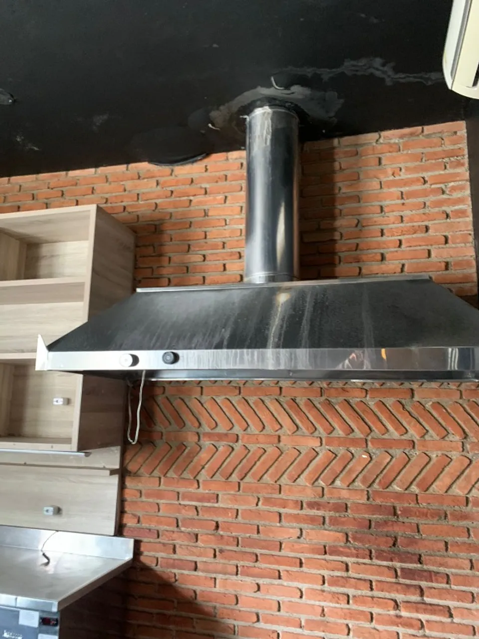 Coifa industrial inox 2,00 m