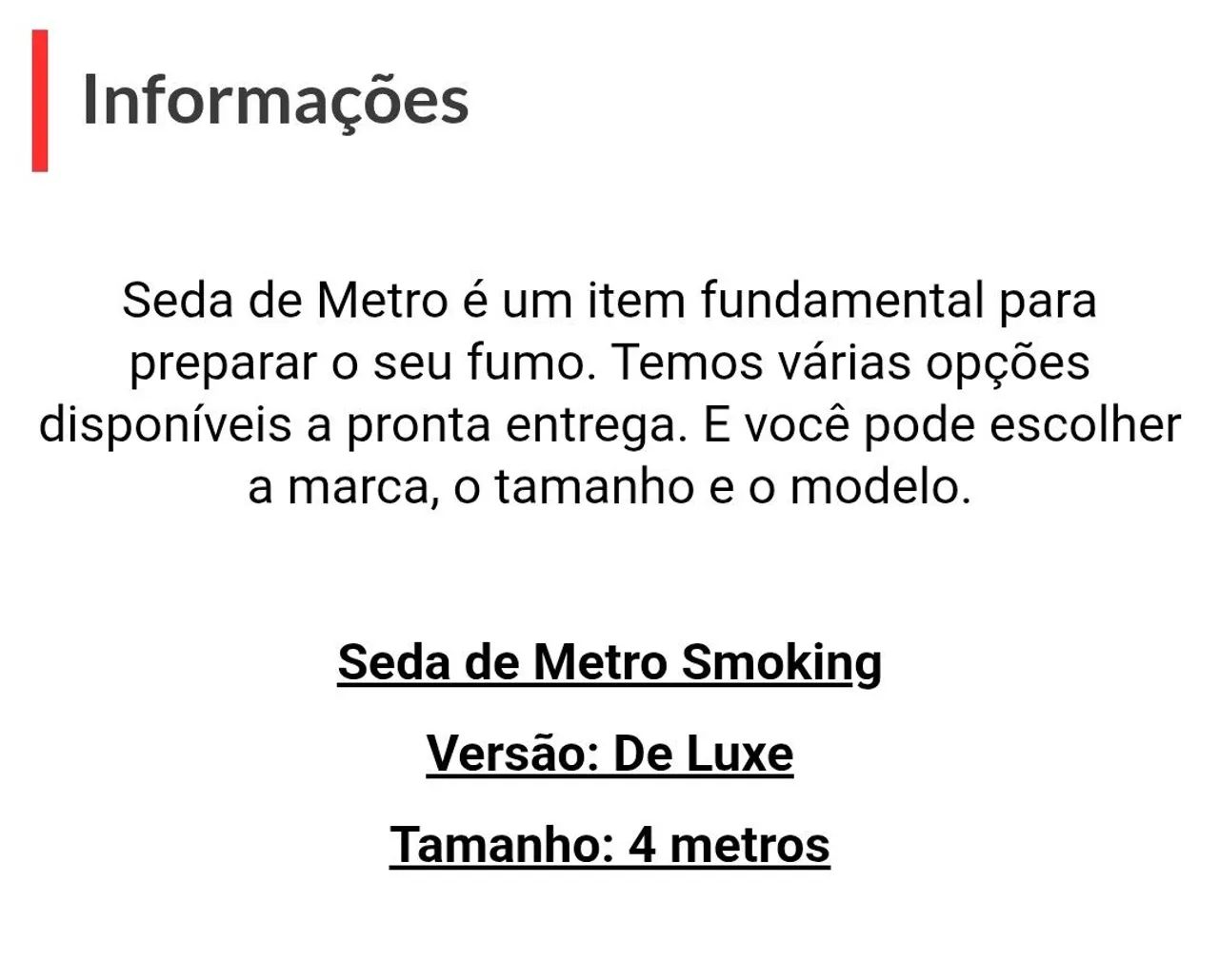 Papel de enrolar Smoking 4m - 9 unidades - Foto 5